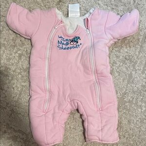 Baby Merlin's Magic Sleepsuit Pink Pajamas Sleep Sack